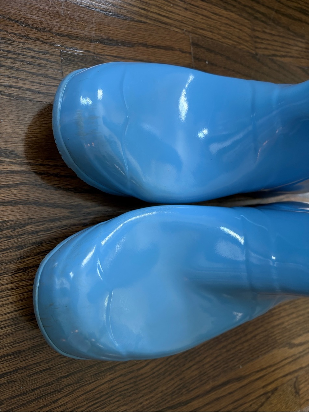 Hunter Bright Blue Classic Rain Boots - Picture 8 of 10